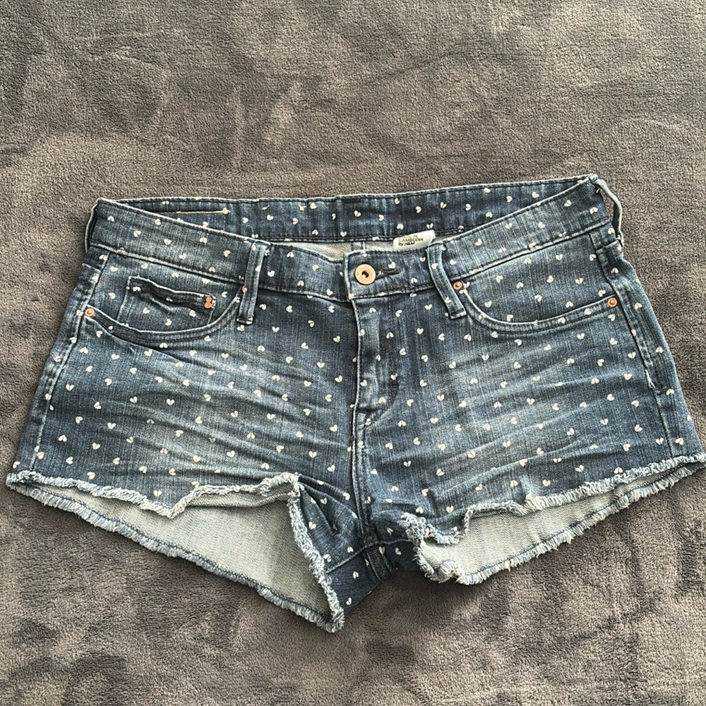H&M Heart Print Shorts